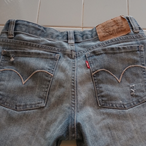 Levis Boyfriend Jeans 14 Reg Junior - Picture 5 of 11